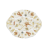 Set of 7 Appetizer Plates - Portofino - Baci Milano